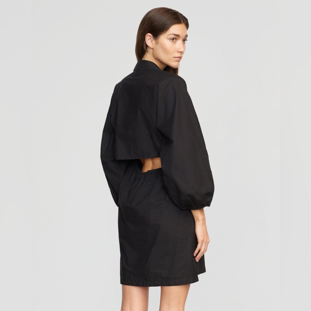 MODERN CITIZEN WHITE Clara Open-Back Button Down Dress - Picture 4 of 8